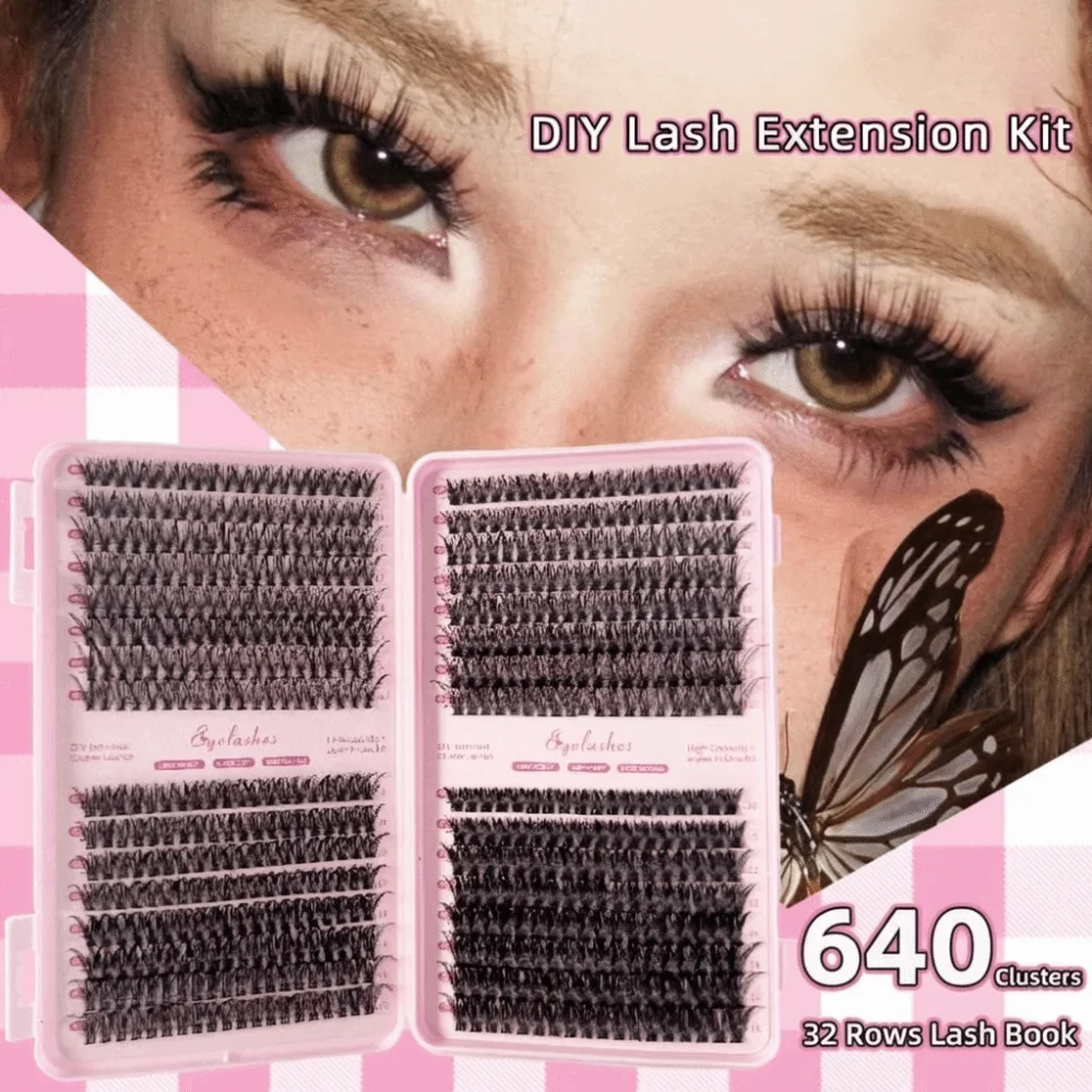 Lash Fan Volume - Natural Look False Eyelashes Wispy Style