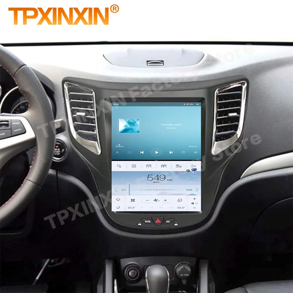 Android 11 Tesl- Screen Radio Bluetooth Receiver For Changan CS35 2016 2017 GPS Navigation Multimedia Player Upgrade Head Unit