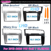 10.1 inches for the 2013-2020 Volkswagen VW Golf 7 car stereo with GPS radio MP5 player  2-DIN main unit fascia panels frames cd