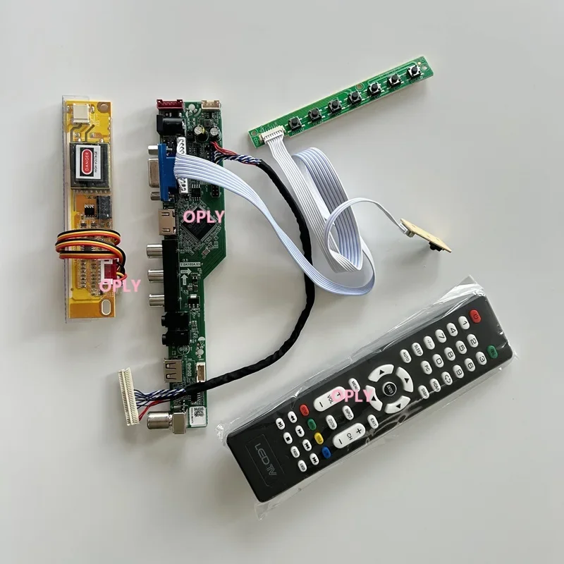 

TV Controller board kit for LP171WP4 LP171WP4-TL03/TLB1 17.1" 1440X900 LCD panel AV screen monitor VGA HDMI-compatible USB RF