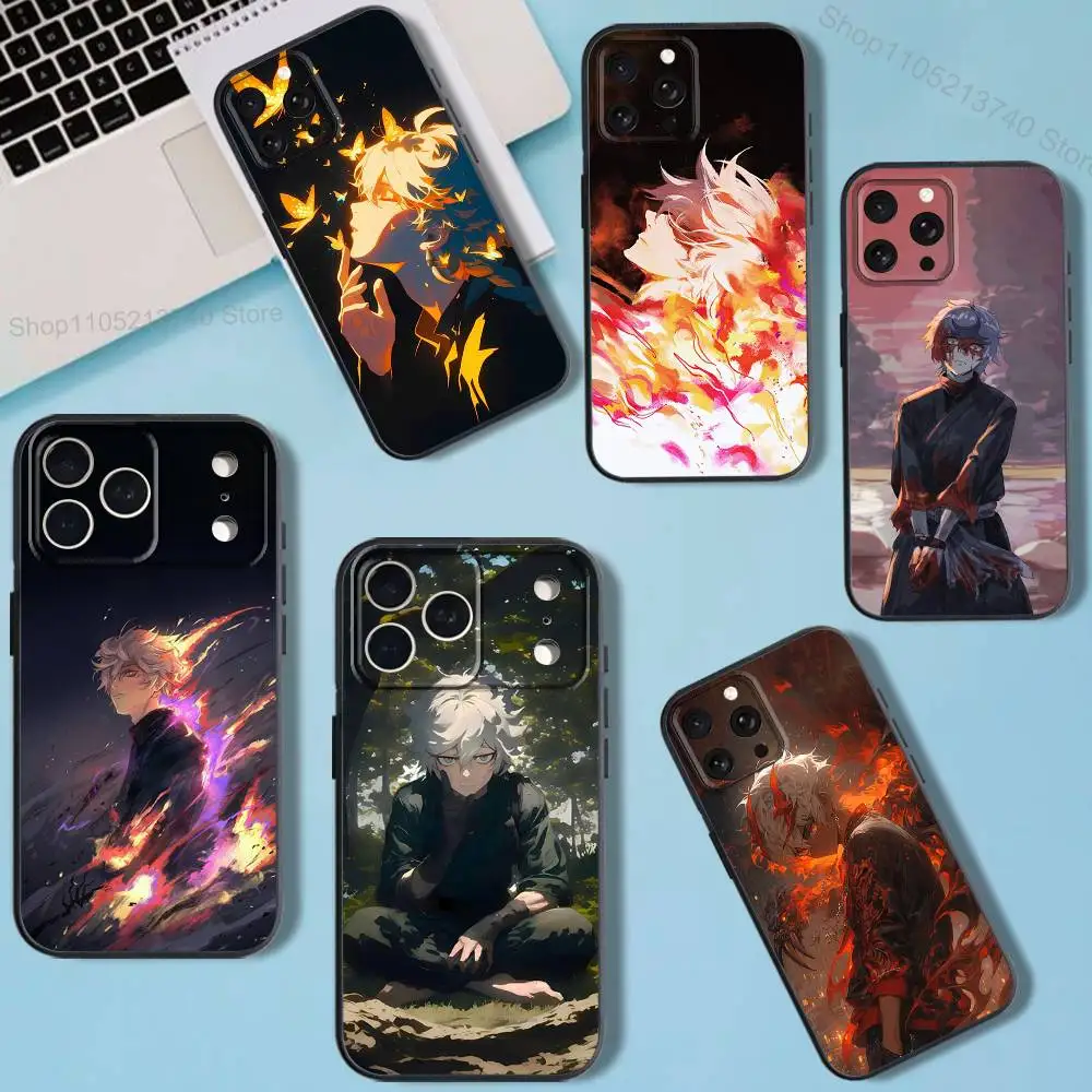

Jigokuraku H-Hell Paradise Phone Case For iPhone 11,15,16,14,13,17,12,Pro,SE4,Plus,E,Max,Air,Mini Black Cover