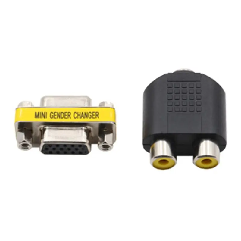 A08E-VGA Cable For Dreamcast High Definition + 3.5Mm To 2-Male RCA Adapter - view 4