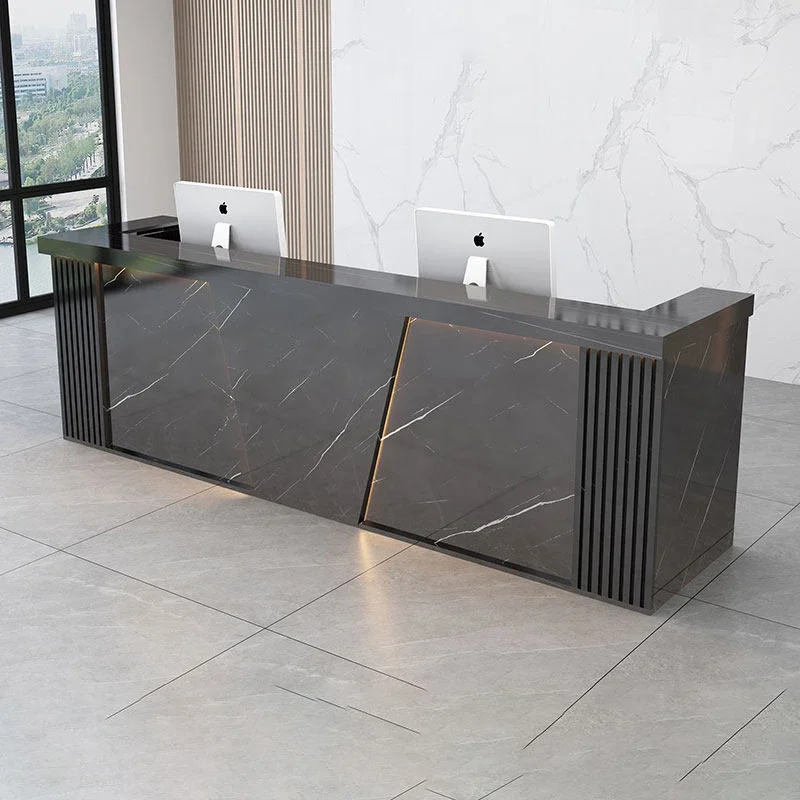 Beauty Salon Reception Desk Clothing Store Modern Business Cashier Reception Desk Counter Recepcion Mostrador Beauty Furniture