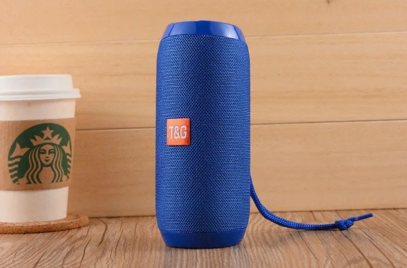 Suitable for TG117 computer speaker, wireless bluetooth speaker, portable card, outdoor mini stereo USB view 6