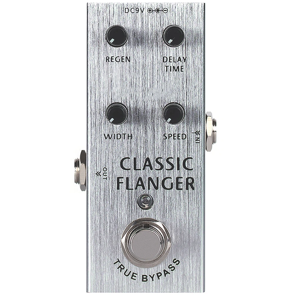 

Flanger Effect Strong Guitar Pedal Metal Electric Small Size for Effects Stable Effector
