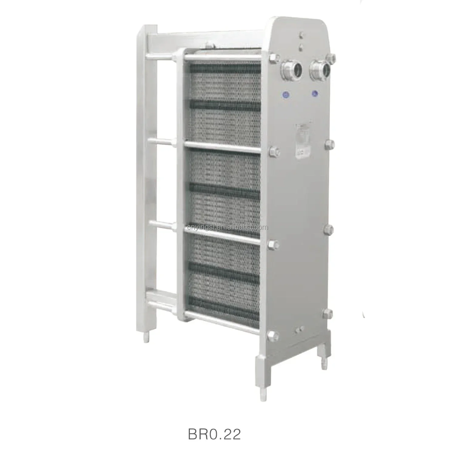 الفولاذ المقاوم للصدأ SS304 SS316L PHE مرحلة واحدة لوحة نوع مبادل حراري لتركيب الحليب