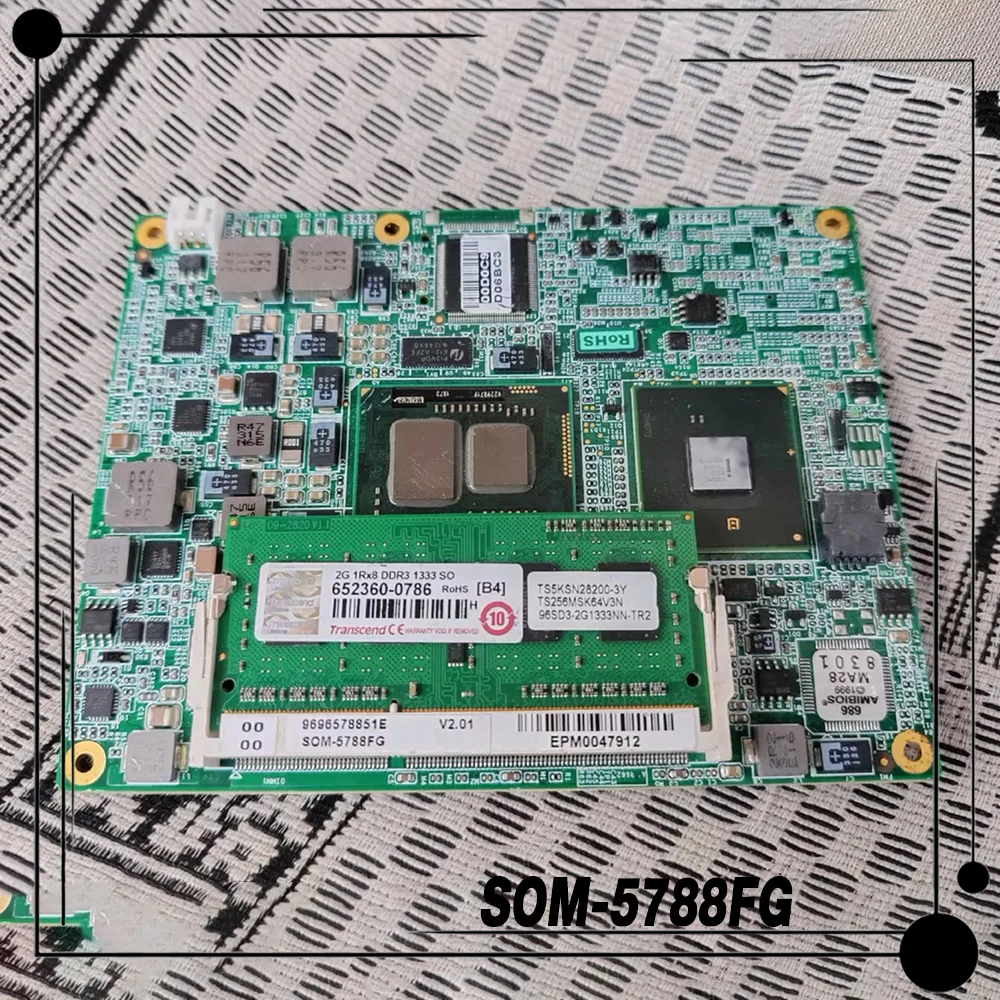 For Advantech SOM-5788 A1 Industrial Equipment Motherboard SOM-5788FG