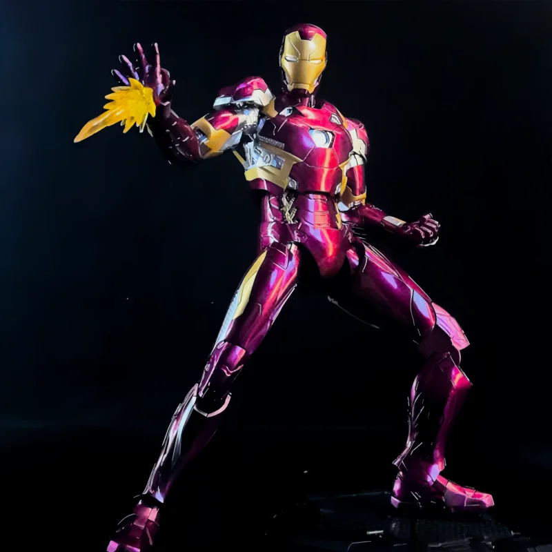 FondJoy Iron Man MK46 Handheld Marvel Assembled Model Toy Computer Desktop Ornament boys new Gifts for Boys New Product in Stock