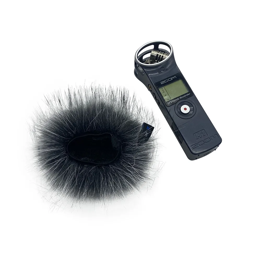 Blue Mantis Outside Dead Cat  Artificail Furry Windproof Windscreen For Zoom H1 H1N  Sponge Microphone Cover  Foam Windshield