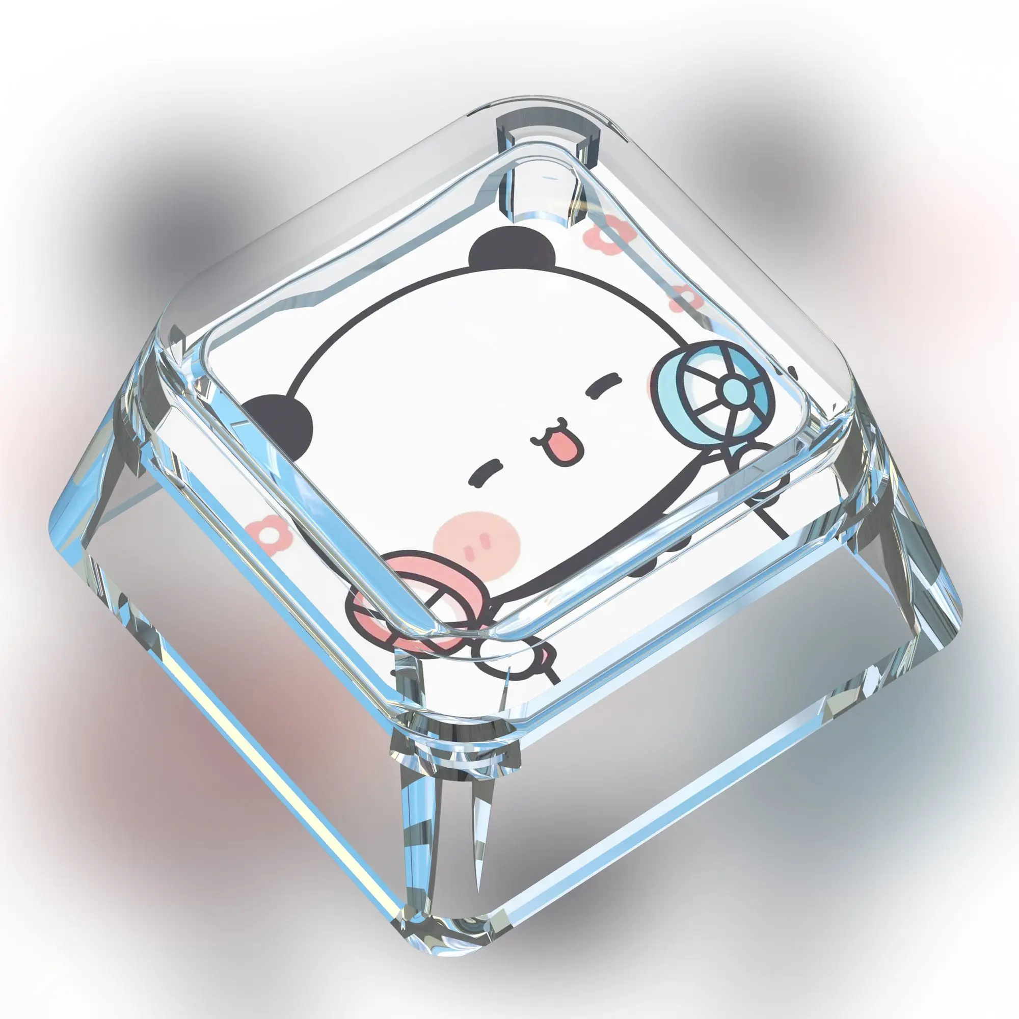 Cute Bubu Dudu Keycaps ABS Custom Mechanical Keyboard Keycap Set Kawaii Panda DIY Desk Decor Gift For 61/64/68/84/75/86Keys view 6