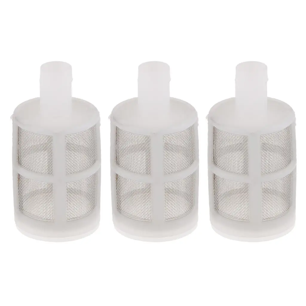 Stainless Steel Inlet Water Pump Filter Food Safe Mesh Percolator for Liquid Filtering for 385 550 Water Pump