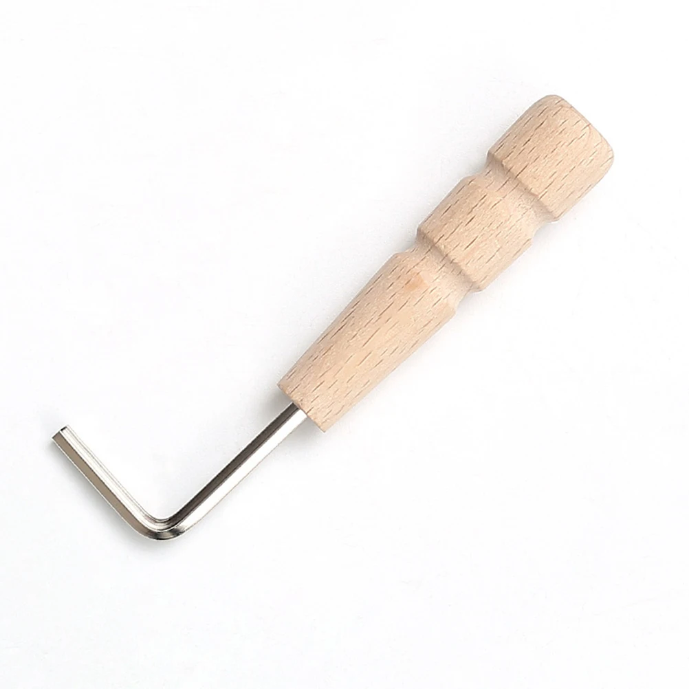 

3pcs Guitar Wrench Truss Rod Adjustment Wooden Handle Guitar Repair Tool Music Instrument Tuning Neck Bridge Adjust Wrench