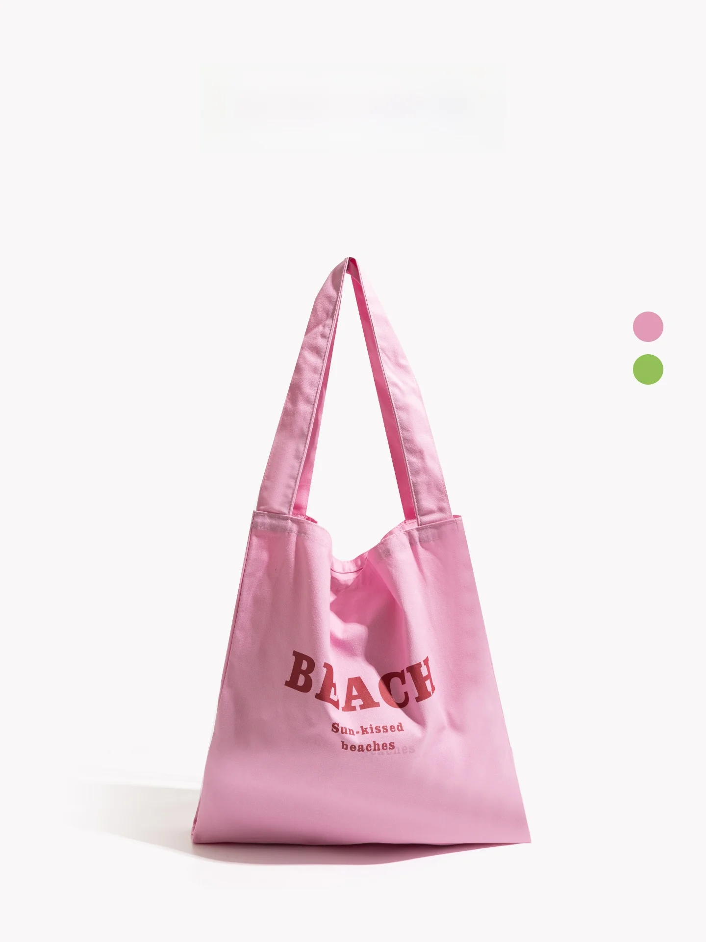 

Clementine Girl Pink Canvas Tote Bag Artistic Single Shoulder Bag Large Capacity Commuter Shopping Bag Nylon Material