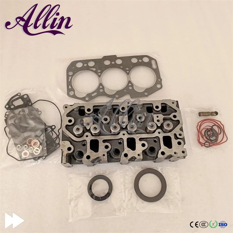 

Brand New 3TNV76 Complete Cylinder Head Loaded 119717-11740 + Repair Kits For Yanmar Komatsu 3D76 Engine