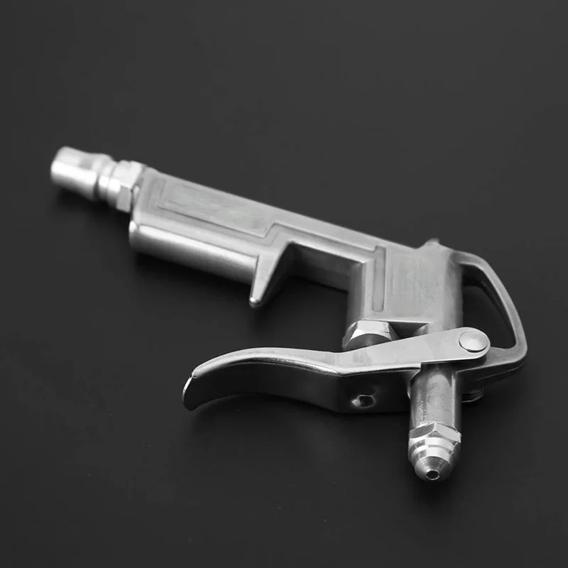 Air Blow Gun ปืนพก Trigger ทำความสะอาด Compressor Dust Blower 8นิ้วเครื่องมือทำความสะอาดหัวฉีดคอมเพรสเซอร์ Air Blow Gun อุปกรณ์เสริม