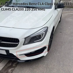 Paraurti anteriore Spoiler Trim per Mercedes Benz CLA Class W117 C117 CLA45 CLA200 220 250 AMG 2013-2015 Body Kit Tuning accessori