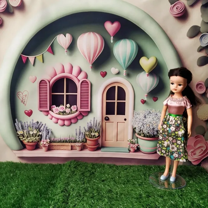 دش الطفل 1st عيد ميلاد الخلفيات التصوير الملونة بالون قوس زهرة الباب كاندي بار ديكور حفلات خلفية صور الدعامة