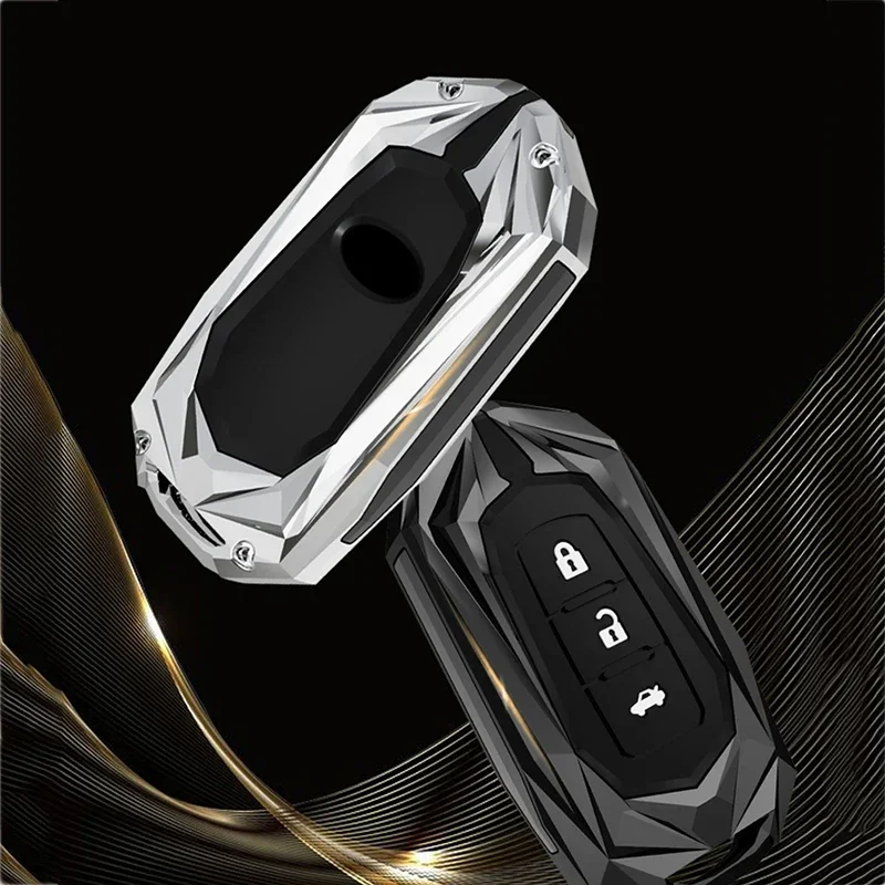 Zinc Alloy Car Smart Key Fob For Hyundai Genesis Coupe Sonata ix35 For KIA Forte Sportage K2 K5 Shell Case Cover