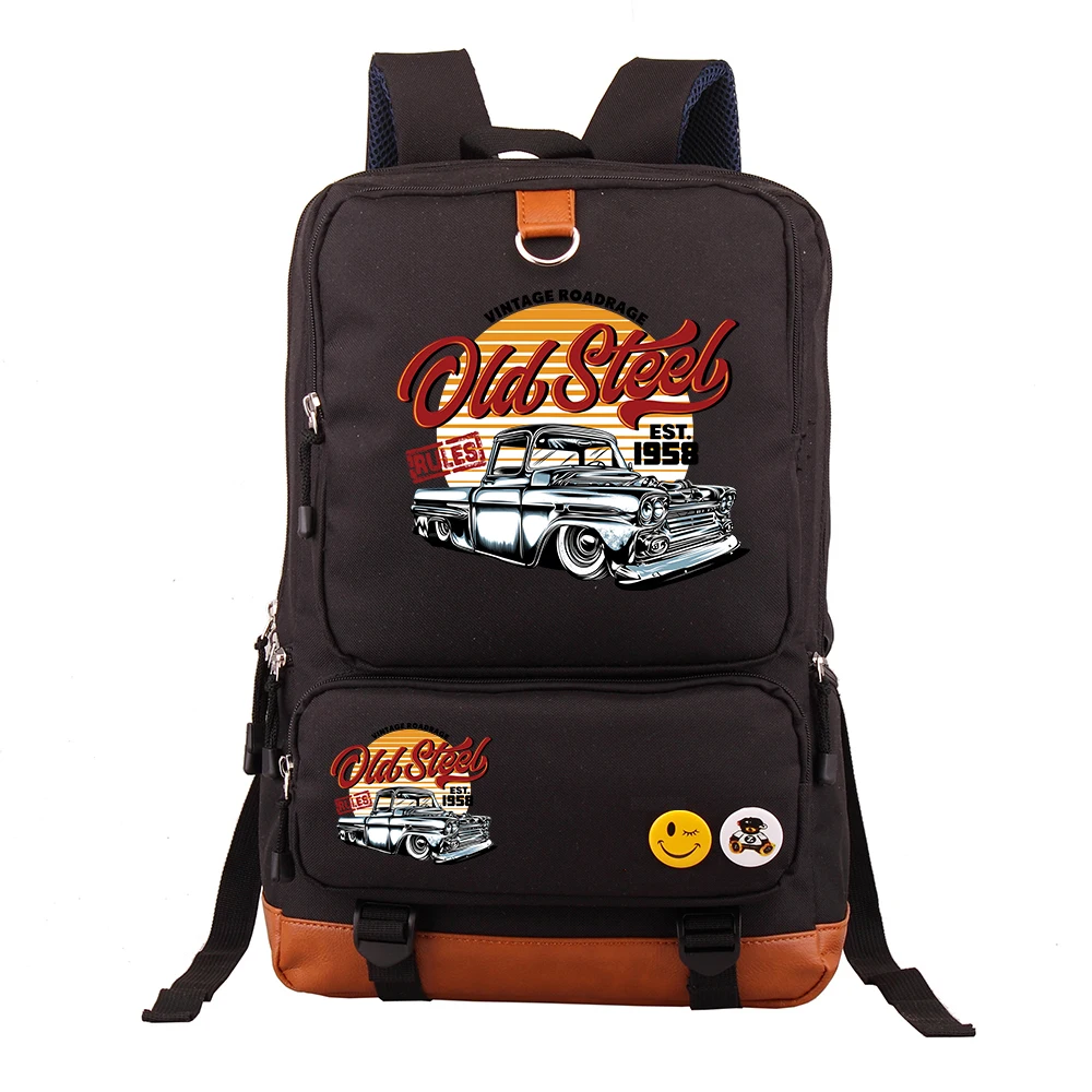 

2026 New Large Capacity Laptop Backpack Casual Business School Bag for Middle School Students Double Shoulder Bag for SUV Pickup