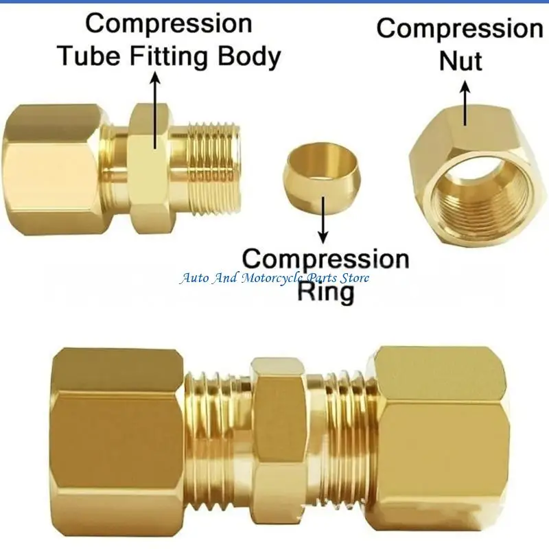

P9FD Сжатие сжатия фитинга 10 шт.