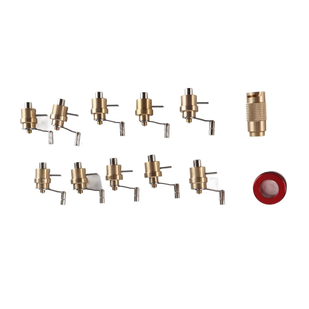 

10Pcs Full copper material Mainspring Winder Precision design Manual type Watch Repair Tool Solid structure