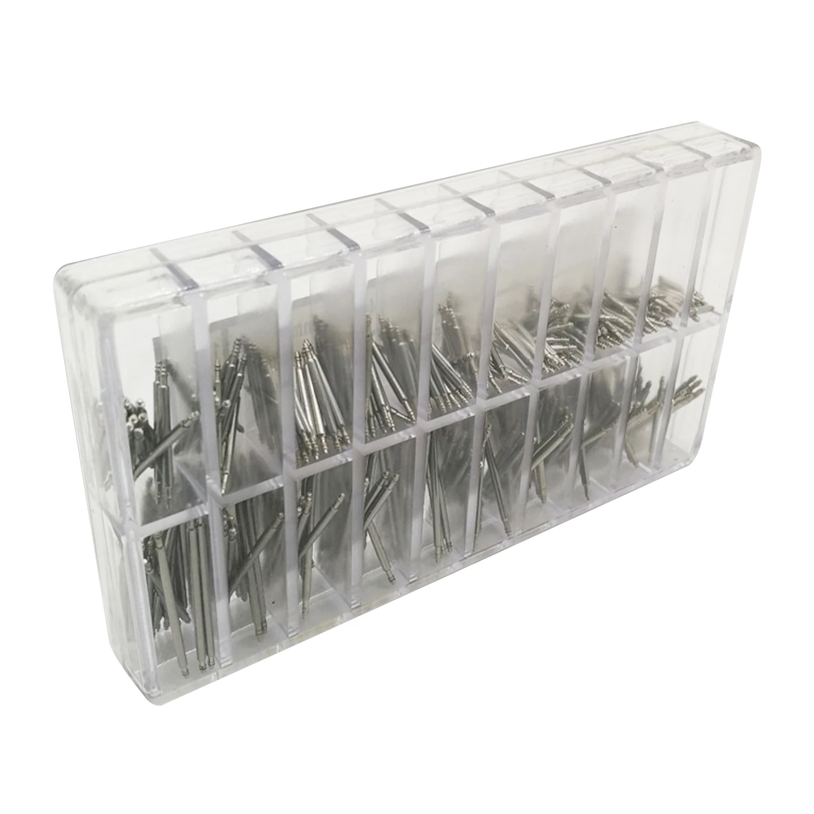 360 قطعة/المجموعة الفولاذ المقاوم للصدأ الربيع القضبان ضياء 1.5 مللي متر/1.8 مللي متر length8mm-25 مللي متر/6 مللي متر-23 مللي متر حزام الساعات حزام ساعة أدوات إصلاح دبوس