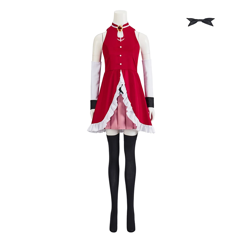 Cosplaydiy Sakura Kyoko Cosplay Anime Magical Girl Cosplay Girl Uniform Battle Dress Sakura Kyoko Suit Girl Halloween Christmas