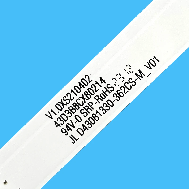 ISONIC ICT4308 JL.D43081330-362CS-M_V01 LED 백라이트 스트립, 3 개