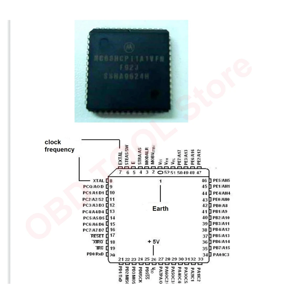 ECU Repair Module Course Study Guide ECU Teaching EPROM TEST Progranm SMD Simulator RESISTORS SOCKET Car Diag Tool File Software