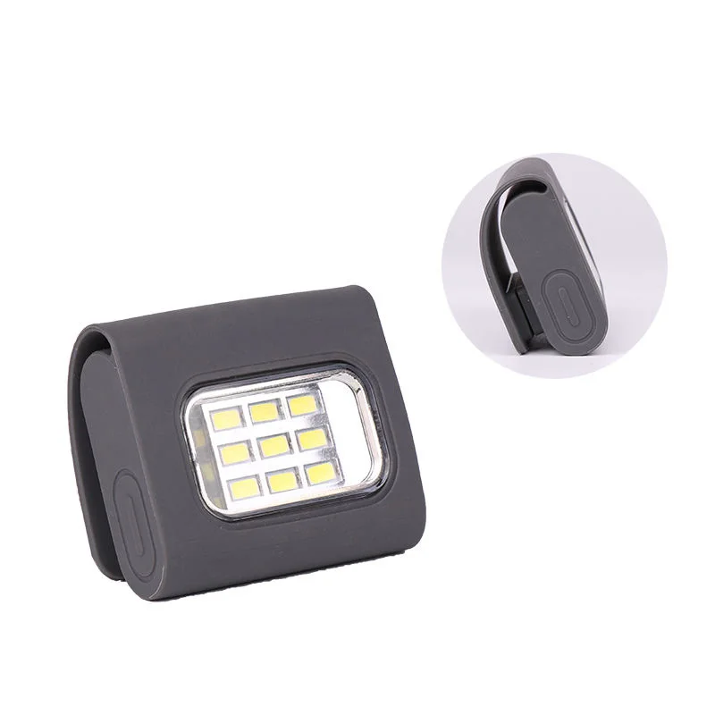 LED Safety Light Clip On Strobe Running Lights for Runners Light 4 Modes Clip-on hat Jogging Lamp for Cycling Hiking Walking