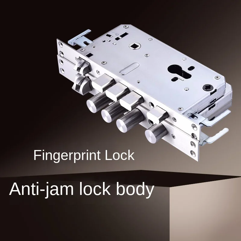 

6068 304 stainless steel security door lock body Internal gear structure Anti stuck for smart fingerprint Lock