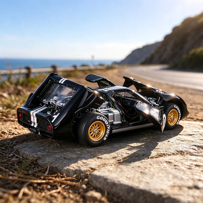 FG GKH 1:64 GT40 Mk II 2# Alloy Car Model Classics Adult Souvenir Gift Hobby & Toys