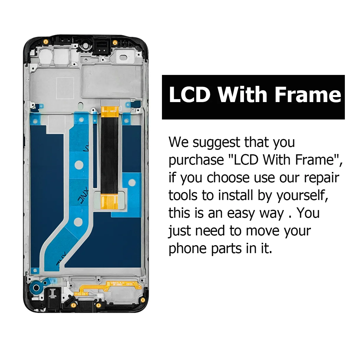 Original For OPPO A5s A12 A12S A7 Realme 3 CPH1920 LCD Display Touch Screen Digitizer Assembly AX5S AX7 Replacement with Gifts