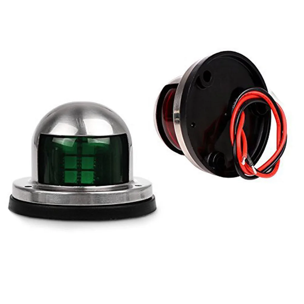 

1 Pair 12V Led Boat Turn Signal Light 8 Leds Side Marker Waterproof Rear Light For Navigation Durable Bright Efficient Ip65