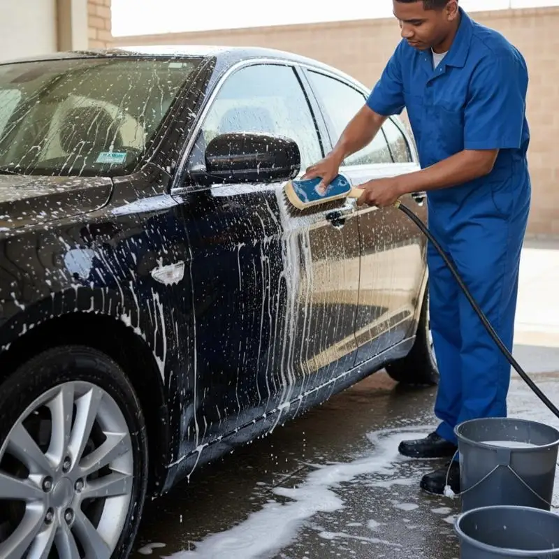 فرشاة تفصيل جديدة كثيفة للسيارات لعام 2025 للقطاعات الضيقة، تتضمن حقيبة تخزين لخطة الشعر الناعمة #2