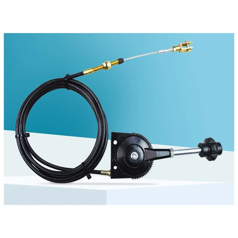 

A36T-Universal Throttle Cable Excavator Motor Control Cable Manual Throttle Cable Equipment Accessories 3.5 Meters Industrial