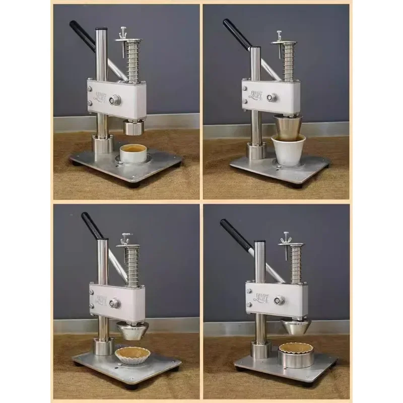 Cheese Tart Shell Baking Machine Grouting Cookie Forming Machine Egg Tart Maker Tart Shell Presser Machine