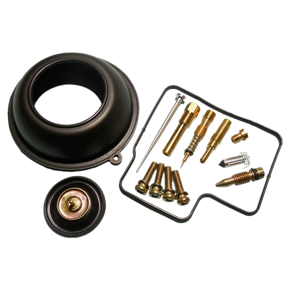 Motorcycle Carburetor Repair Kit Configure Vacuum Diaphragm for 400 VT400V Cylinder