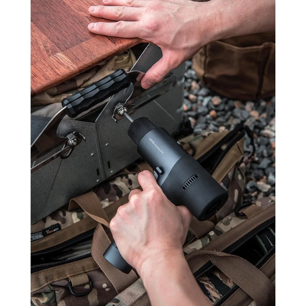 طقم مثقاب لاسلكي بدون فرش مع سرعة قابلة للتعديل، قفل مخفي، شاشة عرض LED، واجهة رقمية ذكية #2