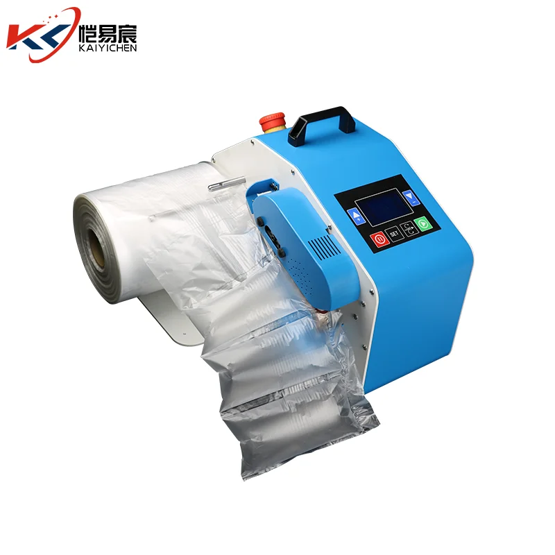 Manufacturer Supply Automatic Pillow Filling  Air Cushion Bubble Bag Making Machine