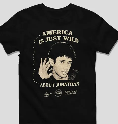 هدية جوناثان ريتشمان للمعجبين تي شيرت نفس القطن الخالص للرجال والنساء تي شيرت كبير الحجم ملابس الرجال