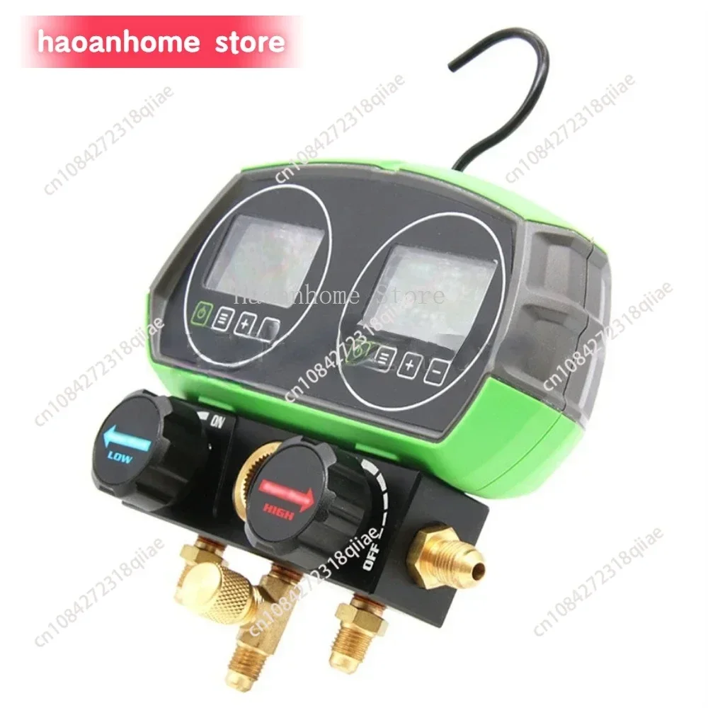 Electronic Fluoride Gauge Digital Display Manifold Tester Refrigerant