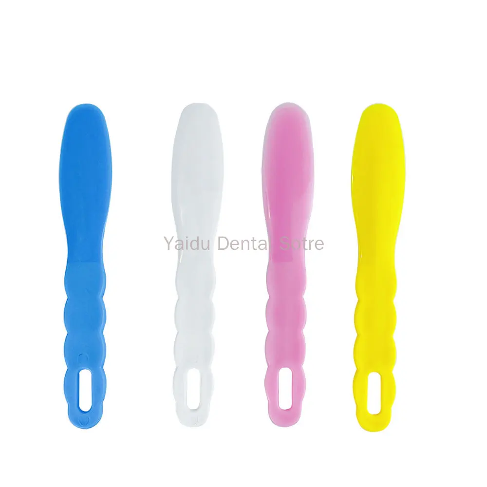 

10pcs Mixing Spatula Dental Disposable Plastic Spatulas Mixing knife Cement Powder Mold Material Dental Lab Tools