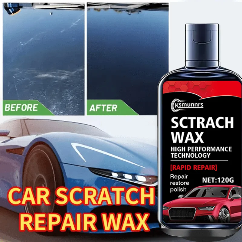 120 мл воск и полировка автомобильных царапин — средство для удаления царапин профессионального уровня, повышает блеск и яркость, подходит для