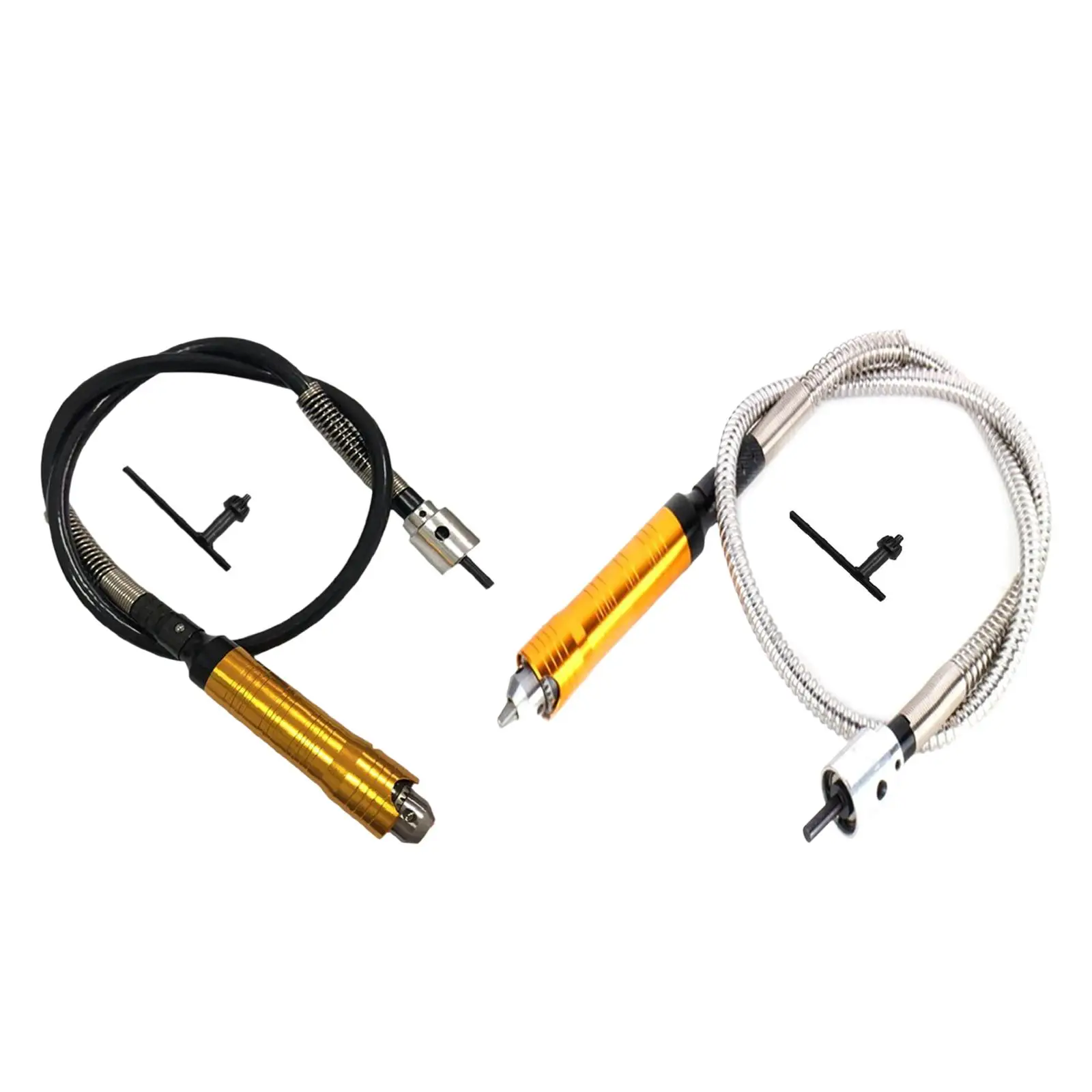 

Flex Shaft Rotary Tool Attachment Ergonomic Handle Flexible Drill Extension Cable Mini Rotary Tool for Wood Stone Carving