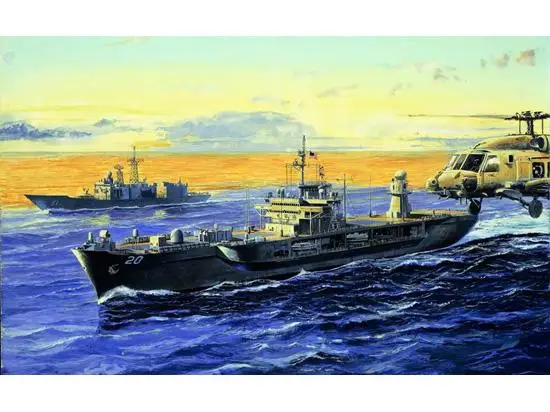 

Trumpeter 05718 1/700 USS MOUNT WHITNEY LCC-20 2004 Model Kit