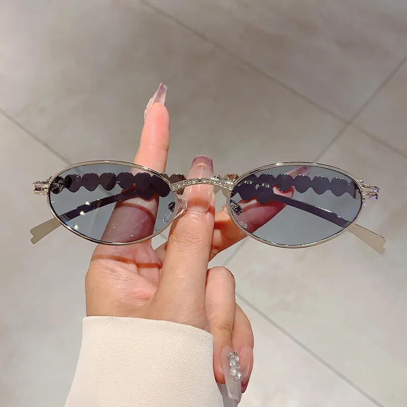 

Винтажные металлические круглые солнцезащитные очки для женщин и мужчин, круглые солнцезащитные очки, женские овальные очки Óculos De Sol для мужчин и женщин, очки