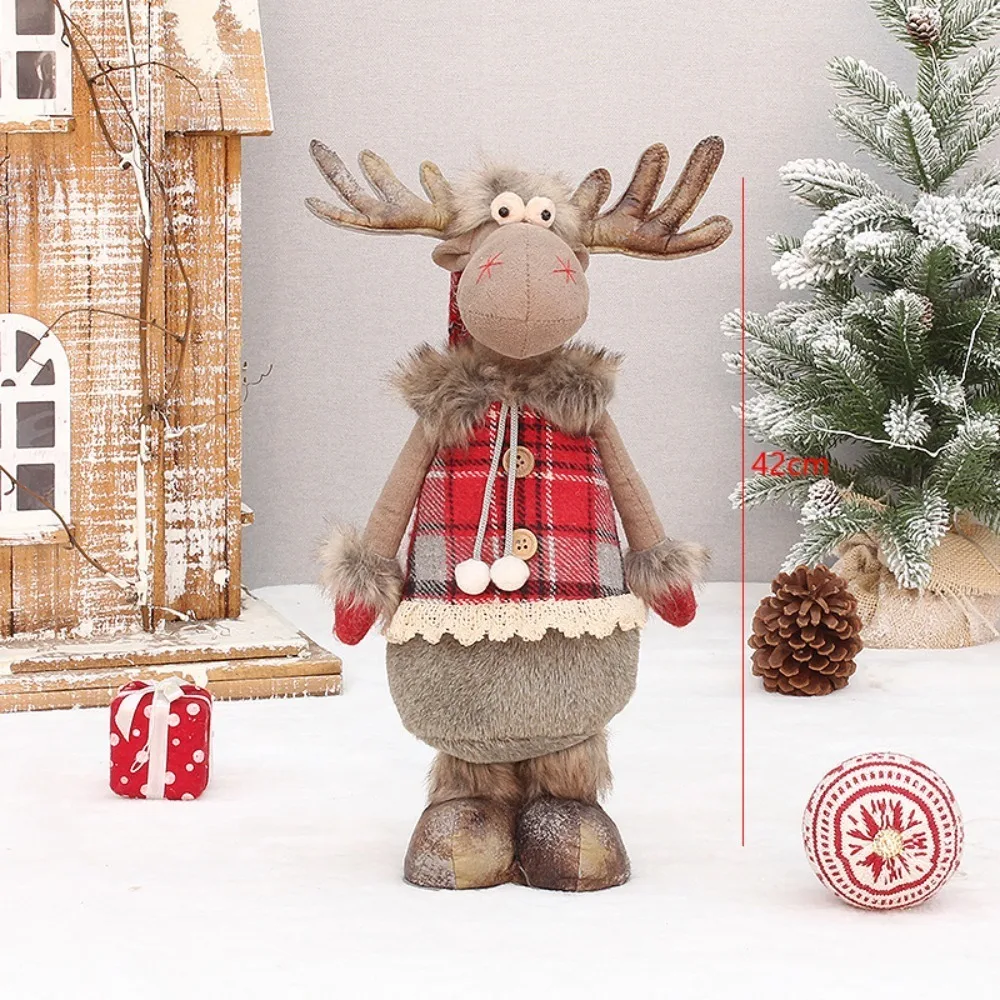 

New Creative Christmas Ornament Elk Party Supplies Embellishment Xmas Tree Charm Gift