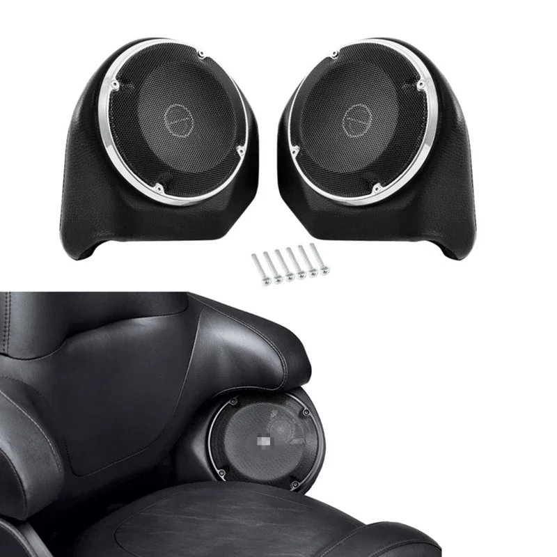 

Motorcycle King Backrest Rear Speaker 6.5'' For Harley Touring Tour Pak Street Electra Glide Electra Glide Ultra Limited 14-21