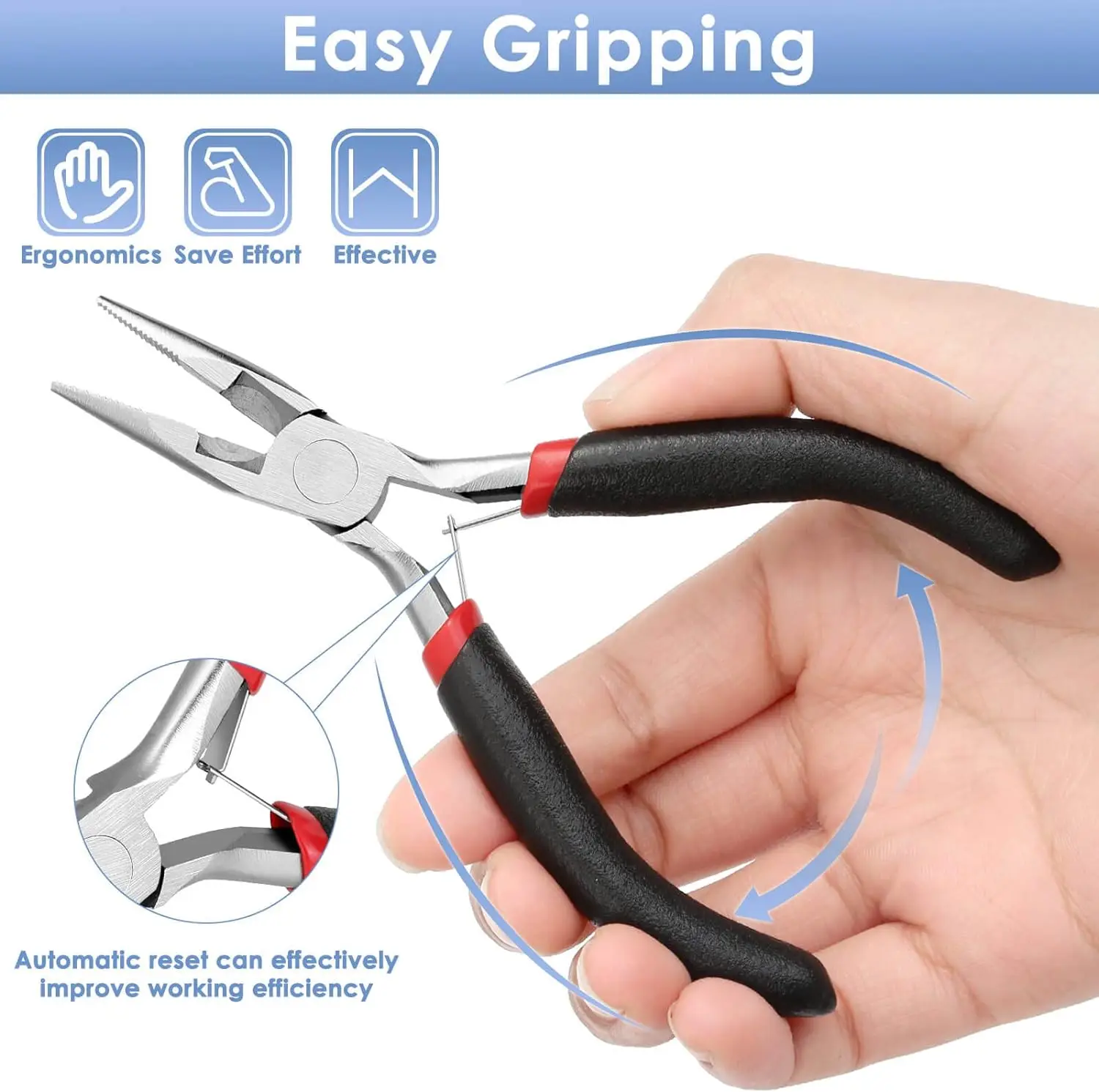 Jewelry Pliers Tools & Equipment Kit Long Needle Round Nose Cutting Wire Pliers For Jewelry Making Handmade Accessories